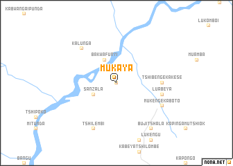 map of Mukaya