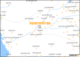 map of Mukayminīyah