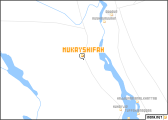 map of Mukayshīfah