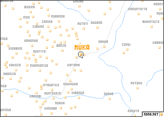 map of Muka