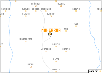 map of Muke Ārba