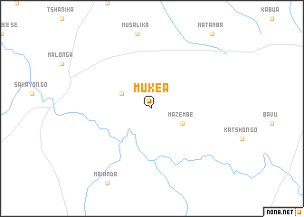 map of Mukea