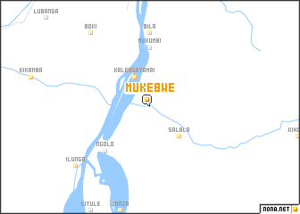 map of Mukebwe