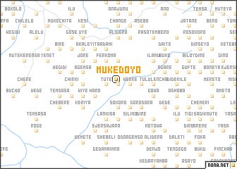 map of Muke Doyo