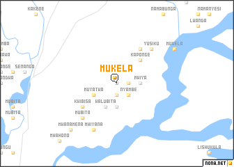 map of Mukela