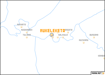 map of Mukeleketa