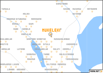 map of Mukeleki