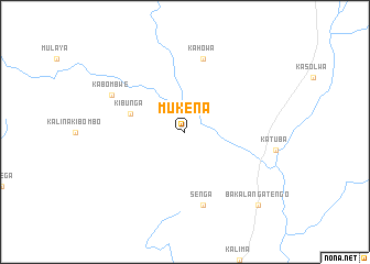 map of Mukena