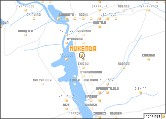 map of Mukenda