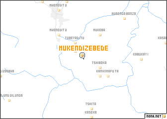 map of Mukendi-Zebede