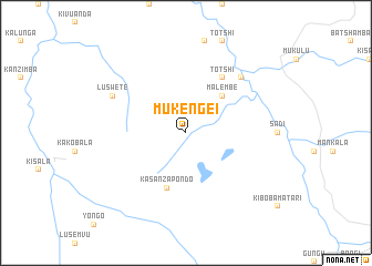 map of Mukenge I