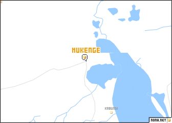 map of Mukenge