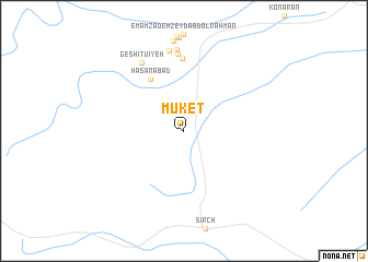 map of Mūket