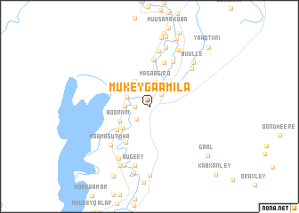 map of Mukey Gaamila