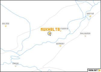 map of Mukhalta