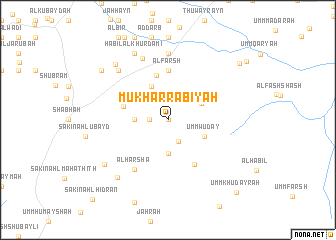 map of Mukharrabīyah