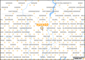 map of Mukhar