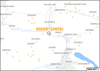 map of Mukhatgverdi