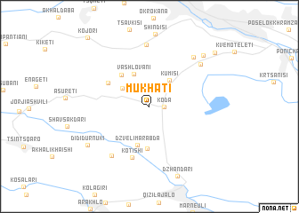 map of Mukhatʼi