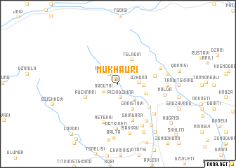 map of Mukhauri