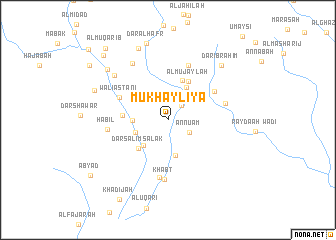 map of Mukhaylīyā