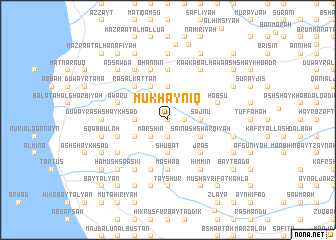 map of Mukhayniq