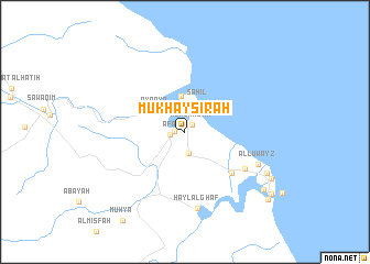 map of Mukhayşirah