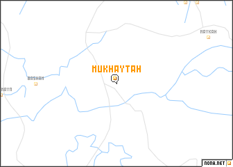 map of Mukhayţah