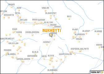 map of Mukhaytī