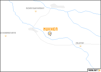 map of Mukhen