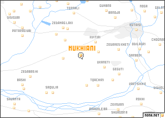 map of Mukhiani