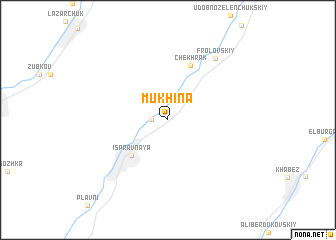 map of (( Mukhina ))