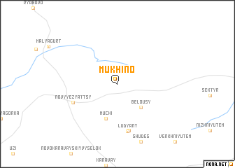 map of Mukhino