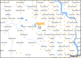 map of Mukhi