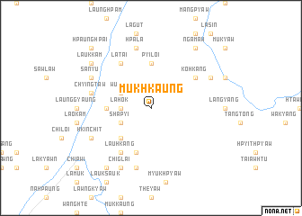 map of Mukhkaung