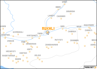 map of Mukhli