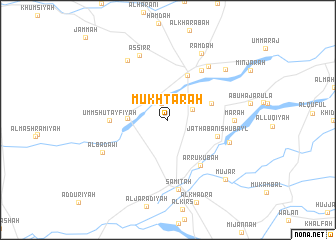 map of Mukhtārah
