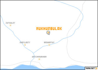 map of Mukhur-Bulak