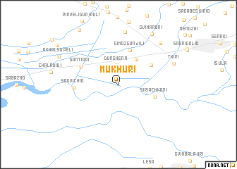 map of Mukhuri