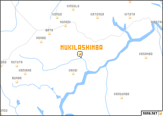 map of Mukilashimba