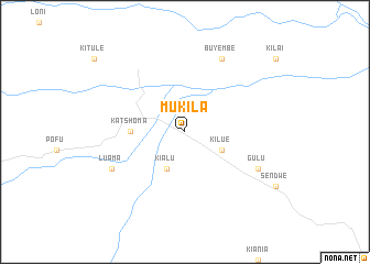 map of Mukila