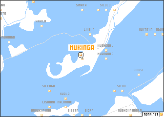 map of Mukinga