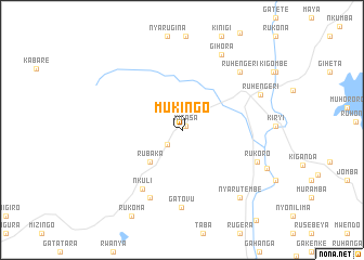 map of Mukingo