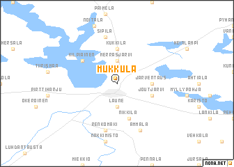map of Mukkula