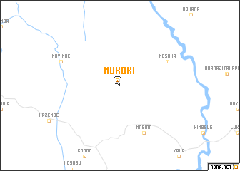 map of Mukoki