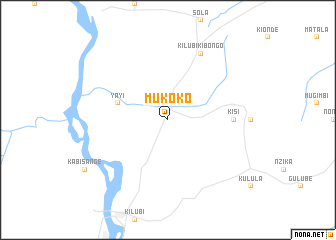 map of Mukoko