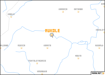 map of Mukole