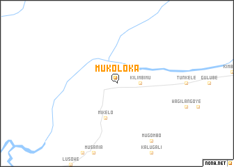 map of Mukoloka