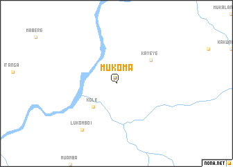 map of Mukoma