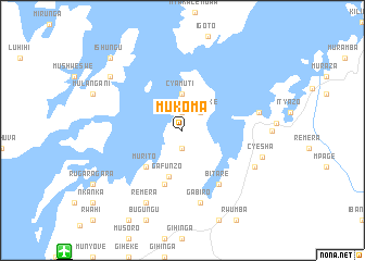 map of Mukoma